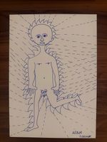 Zeichnung - ADAM - M. Flückiger