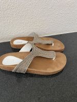 Zehensandalen Damen Gr. 38