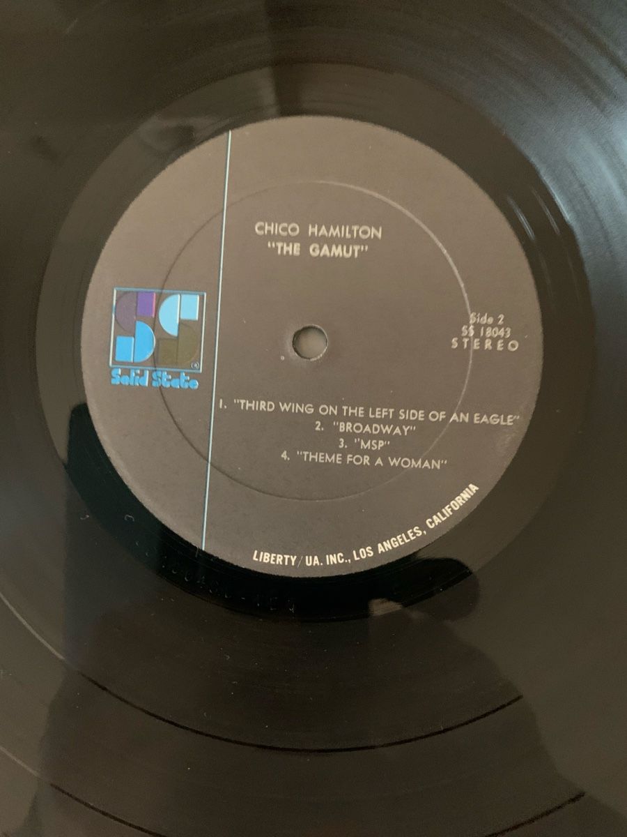 Dischi in vinile: Chico Hamilton/ The Gamut – Usato da lausanne venduto da Ccheche 3