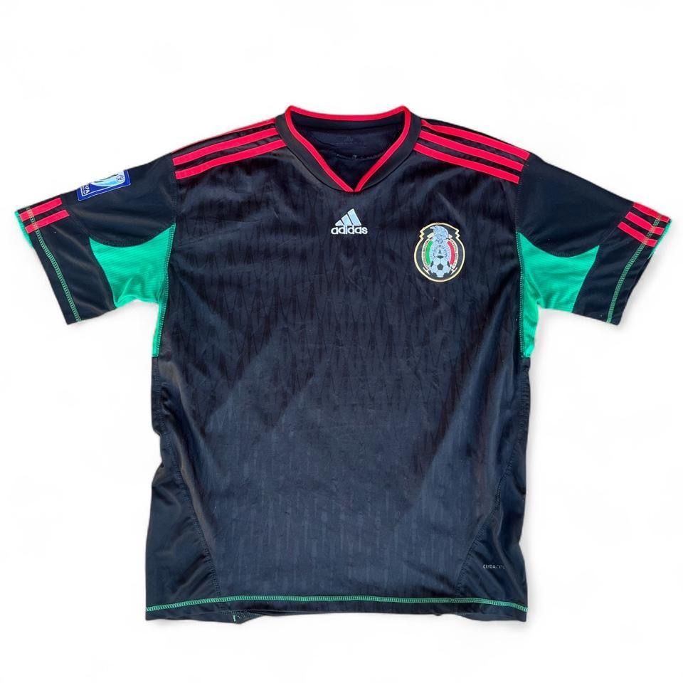 Adidas Canottiere & Pantaloni: Mexico 2010 Trikot Adidas – Usato da Riehen venduto da RESTREET