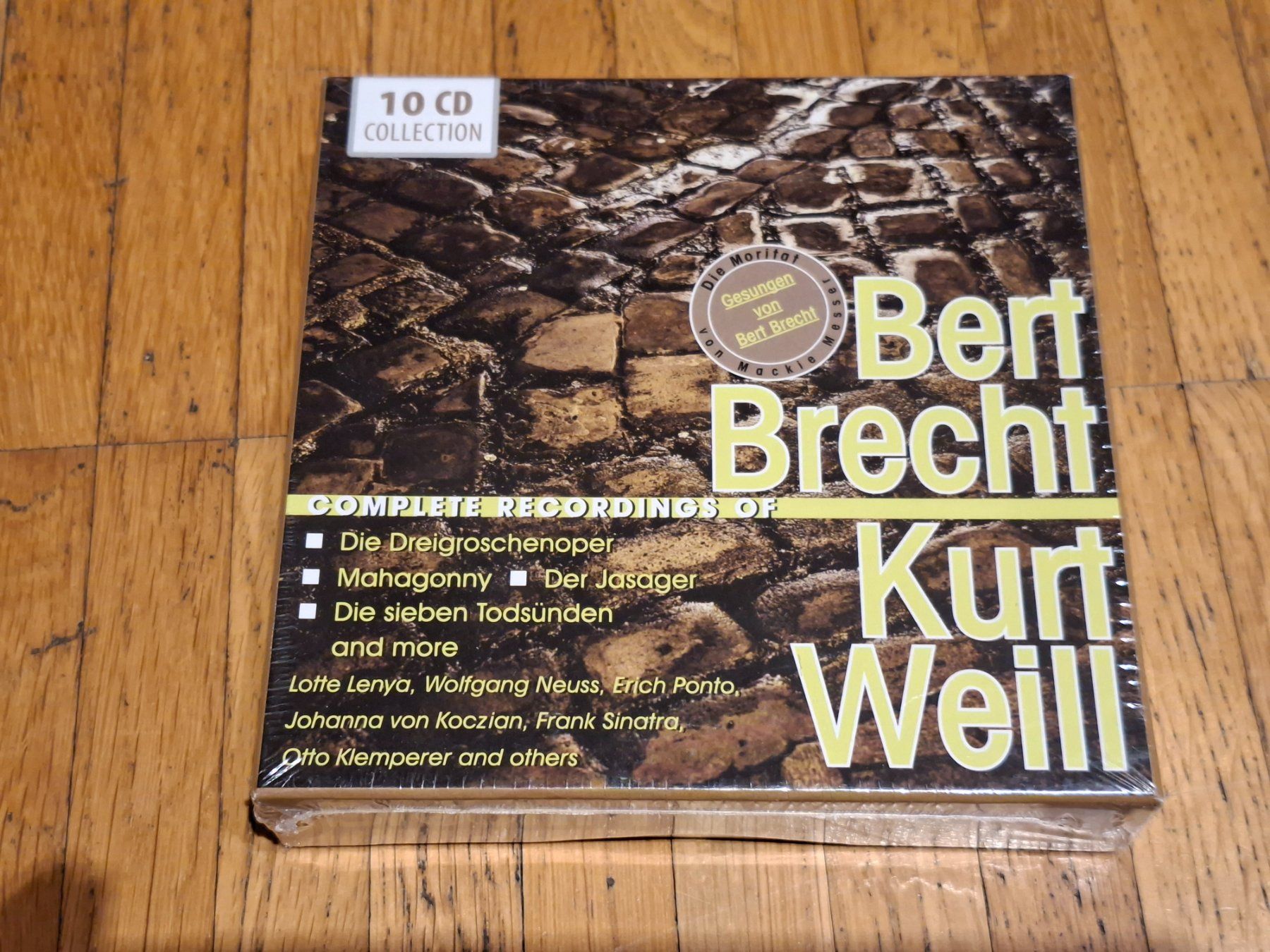 CD: Bert Brecht/Kurt Weill - Complete Recordings 10 CD NEU – Nuovo e nell'imballaggio originale da Dietikon venduto da Rabia