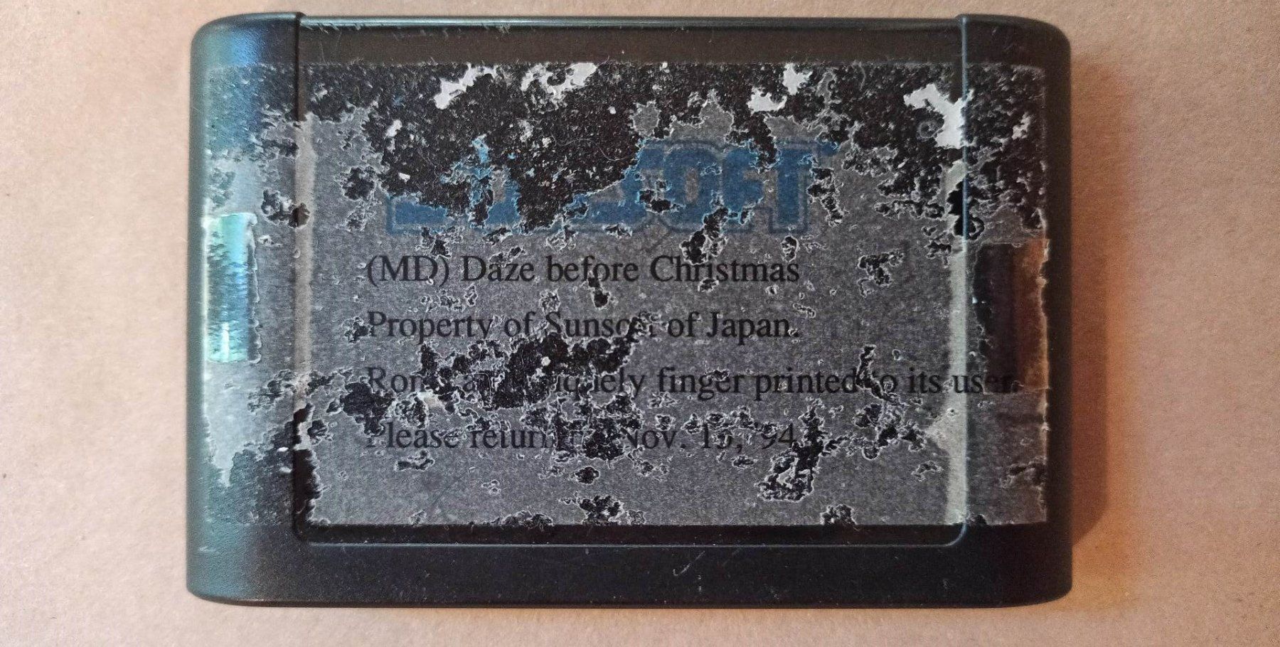 Sega Giochi: Daze Before Christmas - Sunsoft (MegaDrive) Prototyp Rare – Usato da Steinach venduto da Gamecet