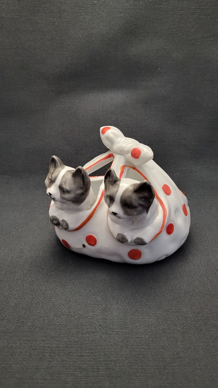 Figurines: Katzen im Sack – D'occasion à Basel par spinne02