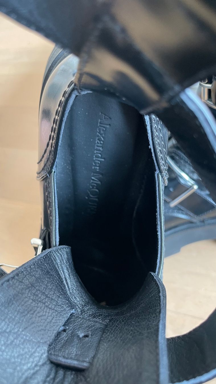 Alexander Mcqueen Scarpe da uomo: ALEXANDER MC QUEEN STIEFEL 38 SEHR GUT – Usato da Uitikon Waldegg venduto da gotohellix 1