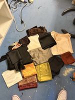 Diverse Seide und Polyester Stoffe 