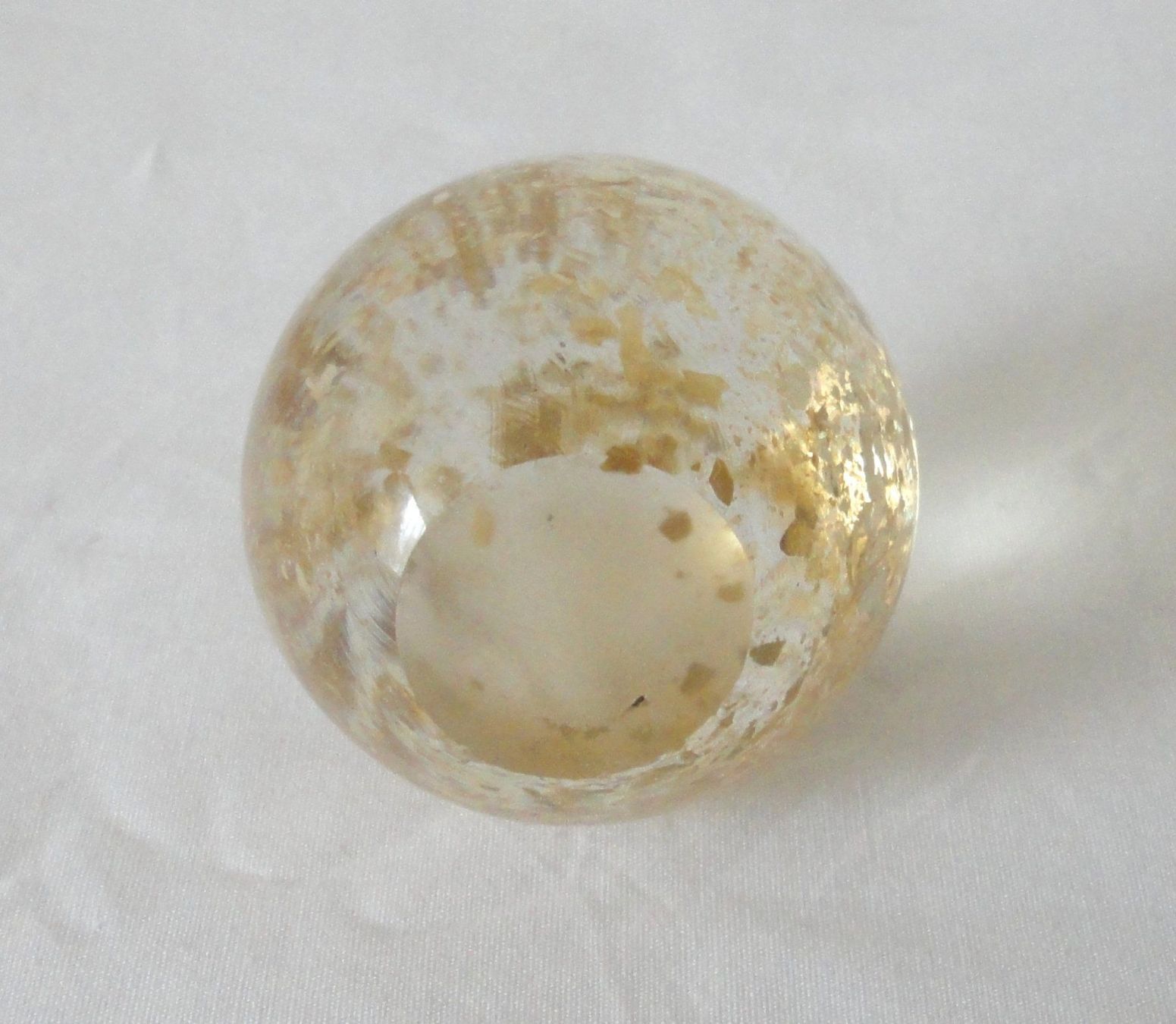 Tutte le decorazioni: Glaskugel mit Goldglimmer – Usato da zürich venduto da parts5060 1