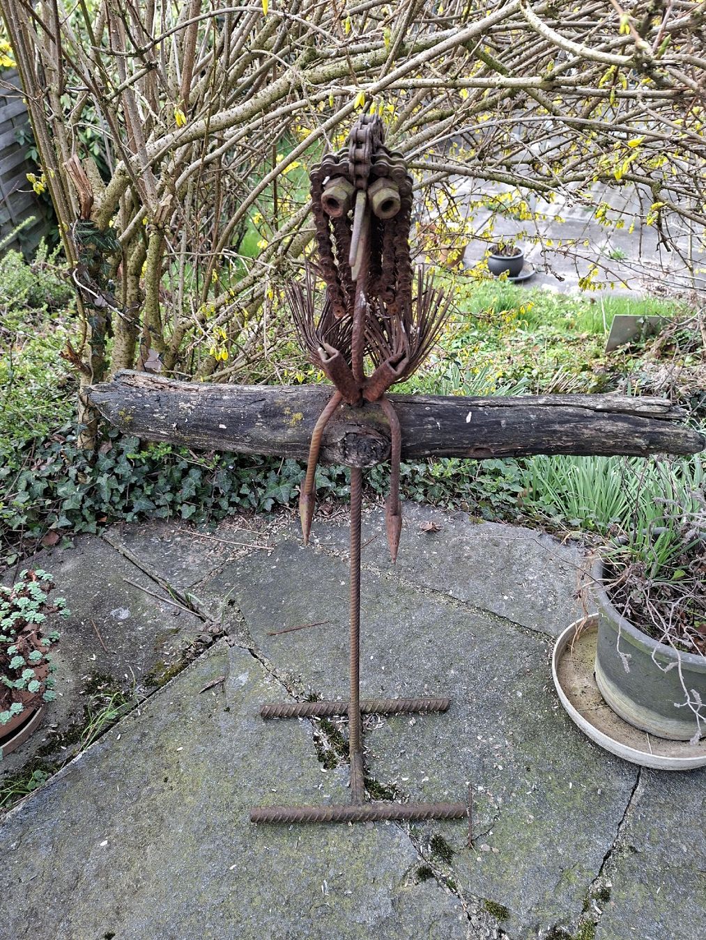 Sculture & Statue: Metall Garten Art – Usato da Emmenbrücke venduto da Minejapa