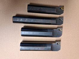 4 Stk. Drehbank Drehstahl Stahlhalter Ausdrehstahl P57