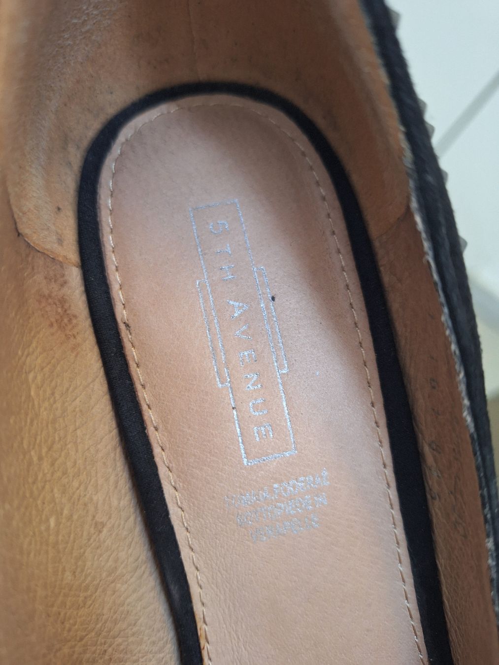 Scarpe da donna: Black Suede Pumps with Studs, Size 36 - like new – Usato da Brugg AG venduto da ahauserd 3