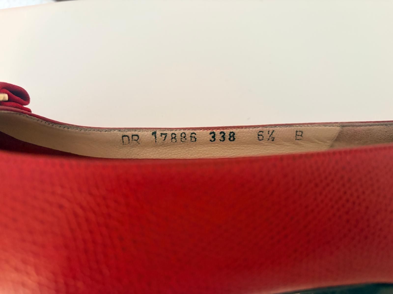Salvatore Ferragamo Scarpe da donna: Rote elegante Ferragamo Schuhe Gr. 37.5 – Usato da Zürich venduto da str_nt5s 2