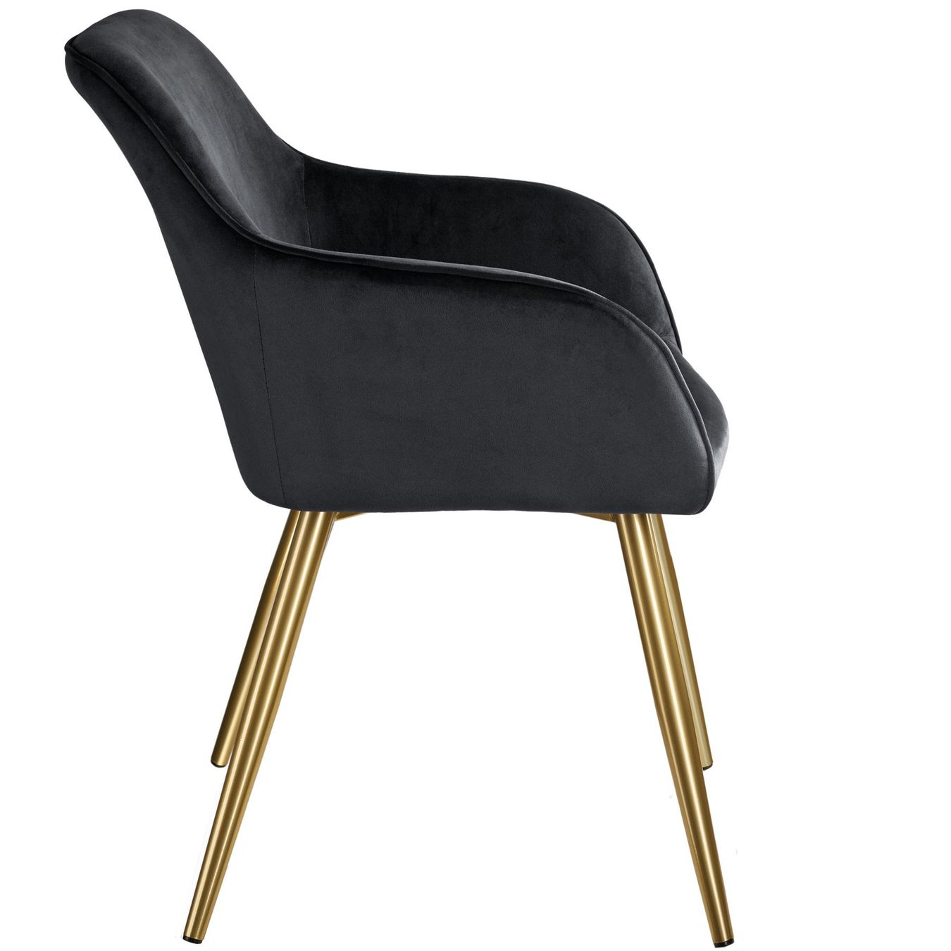Sedie: Stuhl Marilyn schwarz/gold 6er Set – Usato da Murten venduto da Roland.Kemmer.AG 5