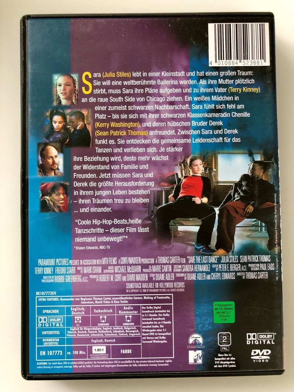Tutti i DVDs: DVD - SAVE THE LAST DANCE – Usato da Gommiswald venduto da Aloha.Spirit 1