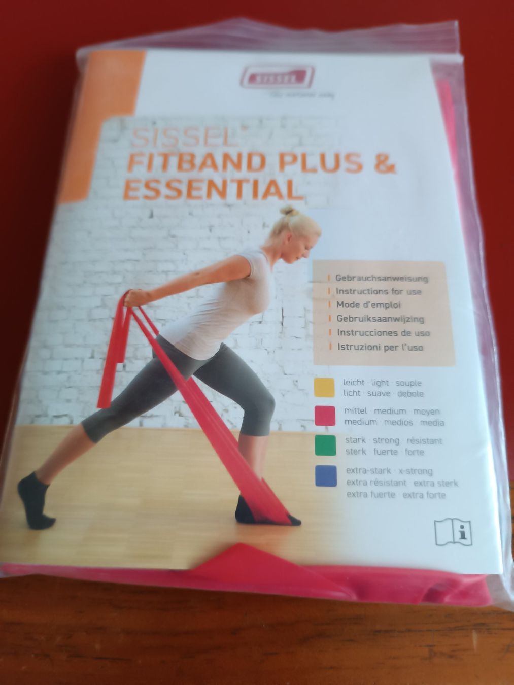 Nastri decorativi: SISSEL Fitband 7.5cmx2m rot mittel – Nuovo e nell'imballaggio originale da Horn venduto da sonjamenzi