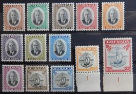 Grenada British Kat. 143-155 **/* 1951 Kat. 40 Euro