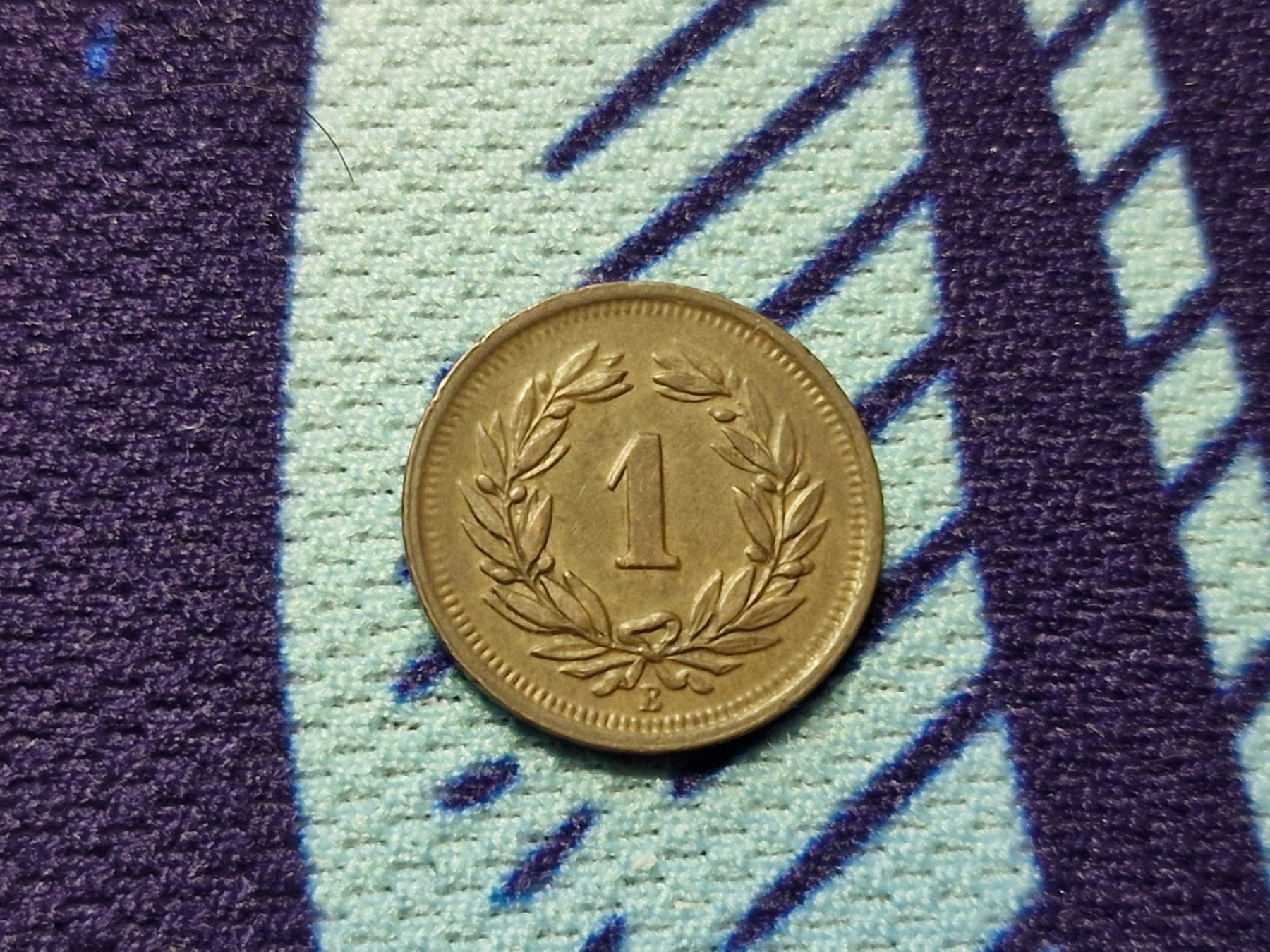 Tutti le monete: 1- Rappen 1939 selten. – Usato da Zürich venduto da Moreira01 3