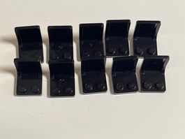 LEGO - 10 Schwarze Sitze