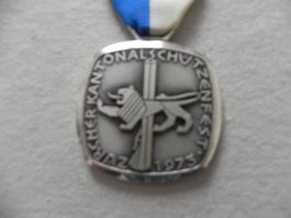 Medaille Schützenfest 1973 ZH - Oberland Kantonal Schiessen