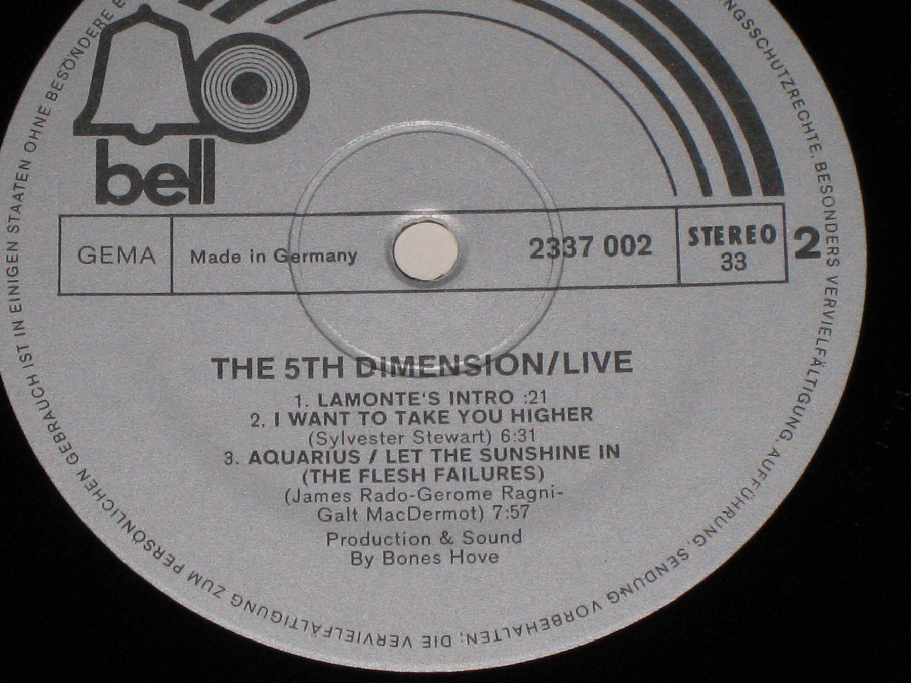 Dischi in vinile: DOPPEL LP - THE 5TH DIMENSION - LIVE! – Usato da Steckborn venduto da Quo7 5