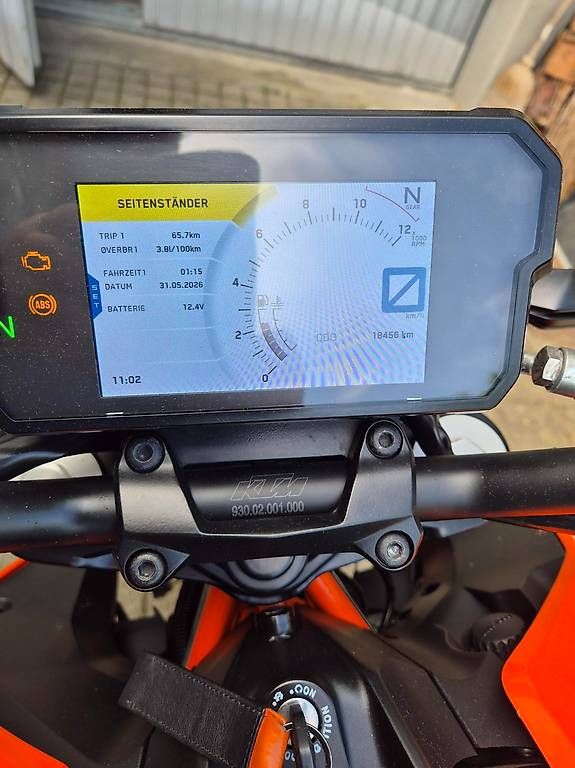 Route: KTM Duke 390 32kW – D'occasion à Waldenburg par cedric24 2