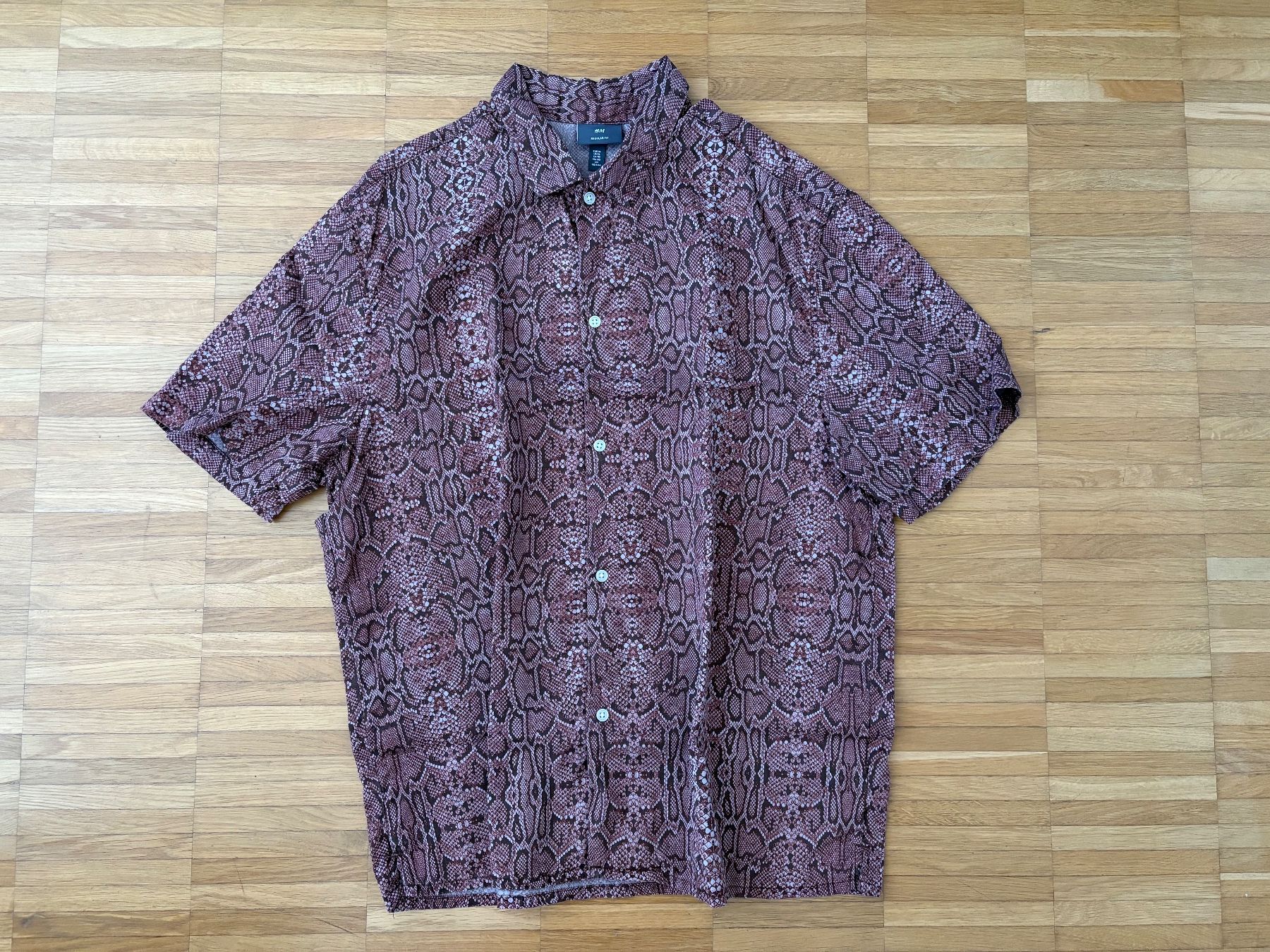 H&M Camicie: Kurzarm-Hemd, Gr. XL – Nuovo (secondo la descrizione) da Basel venduto da Nofretete39