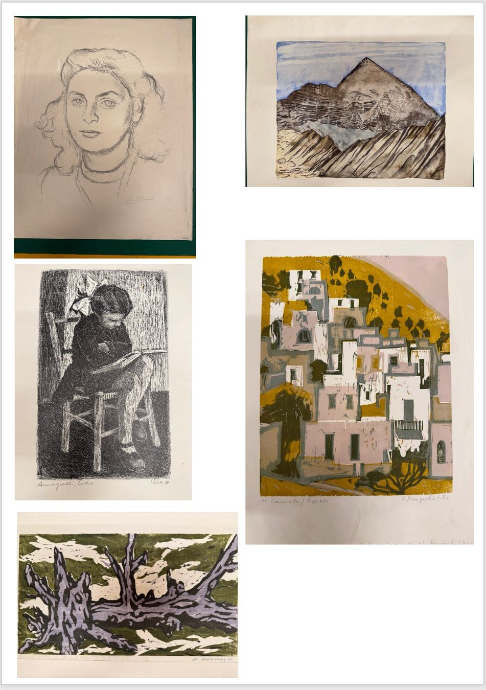 Arts picturaux & lithographies: Grosse Sammlung von Bildern vorwiegend Lithografien – D'occasion à Burgdorf par be284777 5