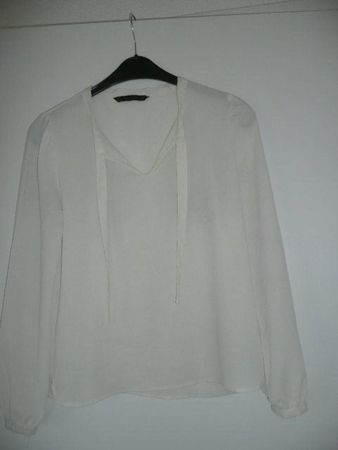 Bluse offwhite von ZARA