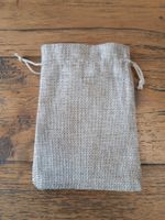 Boho Leine Jute Schmucksäckchen Säckchen Verpackung Geschenk