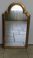 Wandspiegel antik mit goldfarbenem Holzrahmen