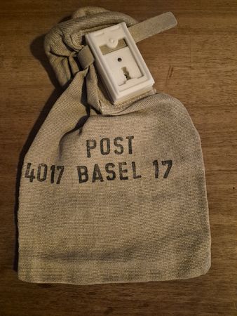alter Postsack, Wertsack aus Basel