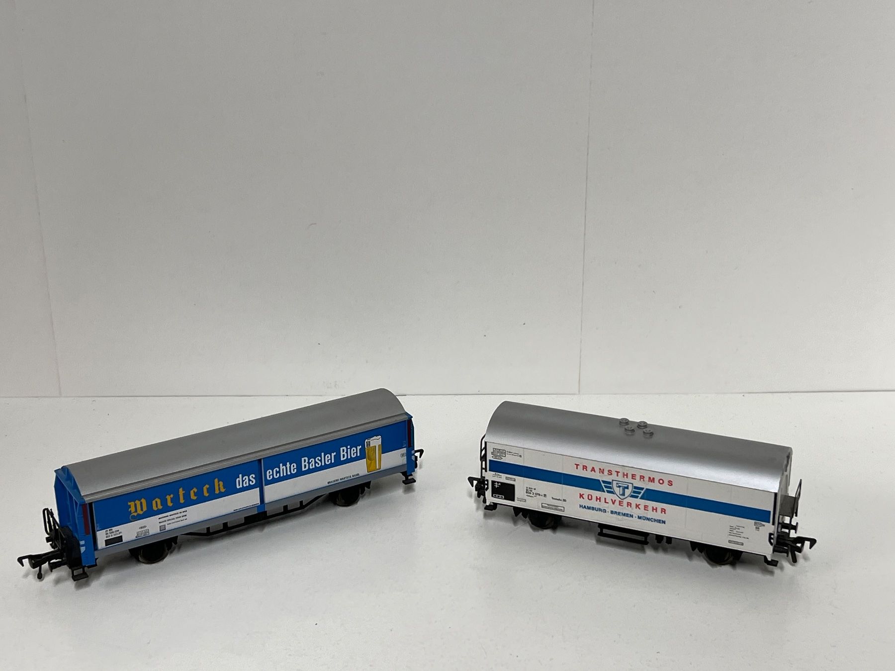 Fleischmann Modellini di ferrovie: Fleischmann Warteck SBB /  TRANSTHERMOS DB  H0 DC – Usato da Neuenhof venduto da ludovicco 1