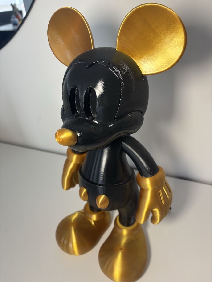 Statuette: Topolino versione nero oro 34cm  – Usato da Chiasso venduto da cra_q5rf 1