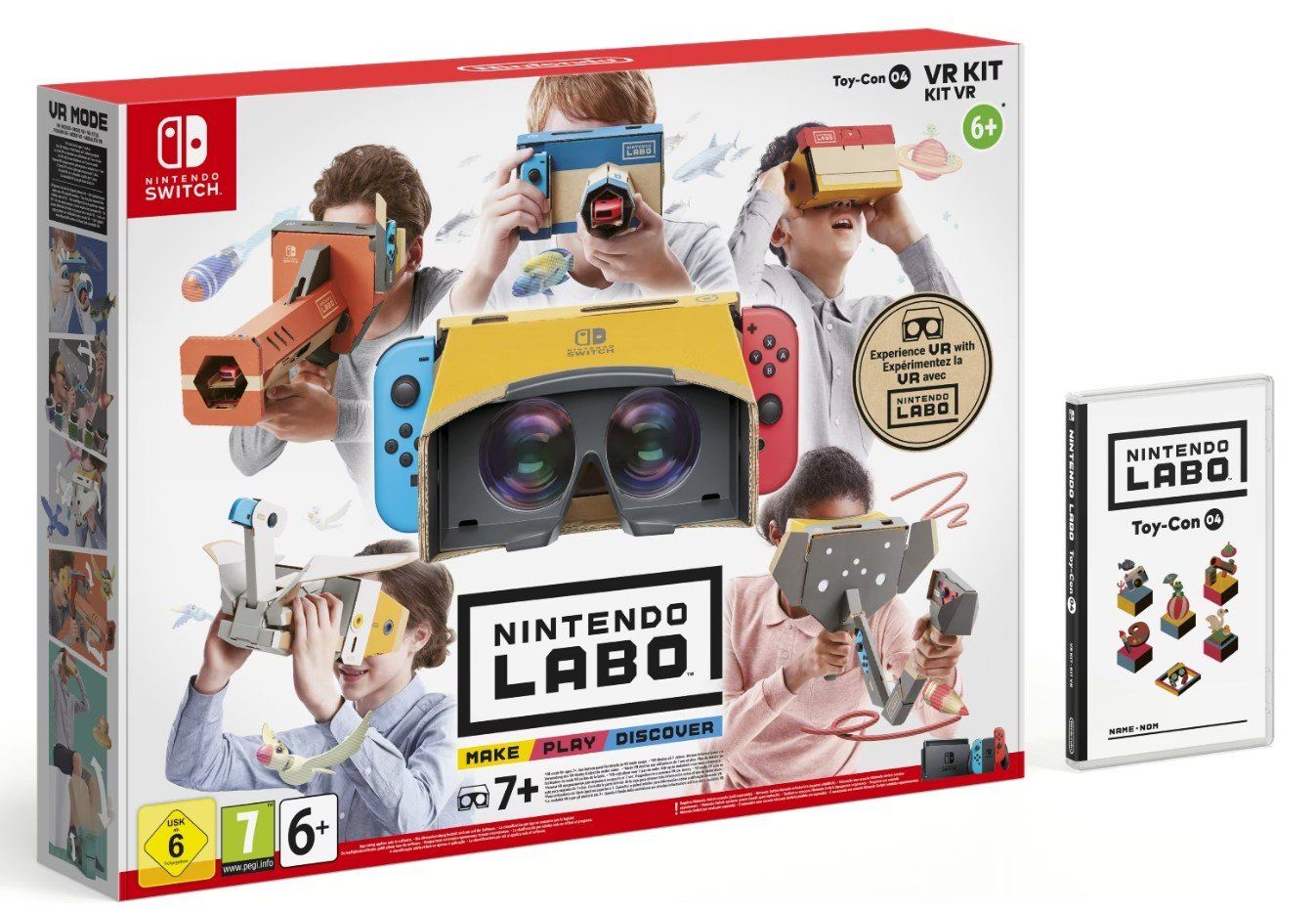 Nintendo Giochi: Nintendo Labo VR Set Toy-Con 04 NEU – Nuovo e nell'imballaggio originale da Goldau venduto da agestuffer