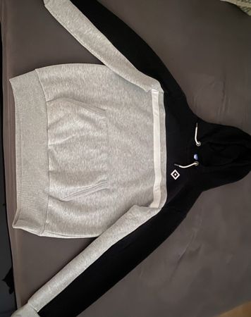 HSV Hoodie Hamburger Sport Verein grau schwarz Grösse M