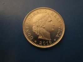 20 Rappen   2018 unz   ( 47)