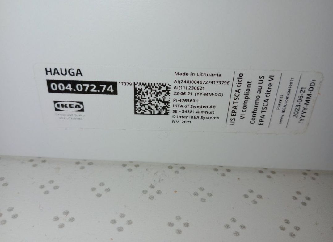 Ikea Fasciatoi & Accessori: IKEA HAUGA Kommode/ Wickeltisch – Usato da Basel venduto da Nora2020 7