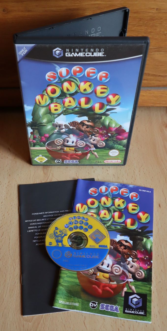 Nintendo Spiele: SUPER MONKEY BALL -- Nintendo GAMECUBE - Top Zustand! – Gebraucht aus Ochlenberg von on3x