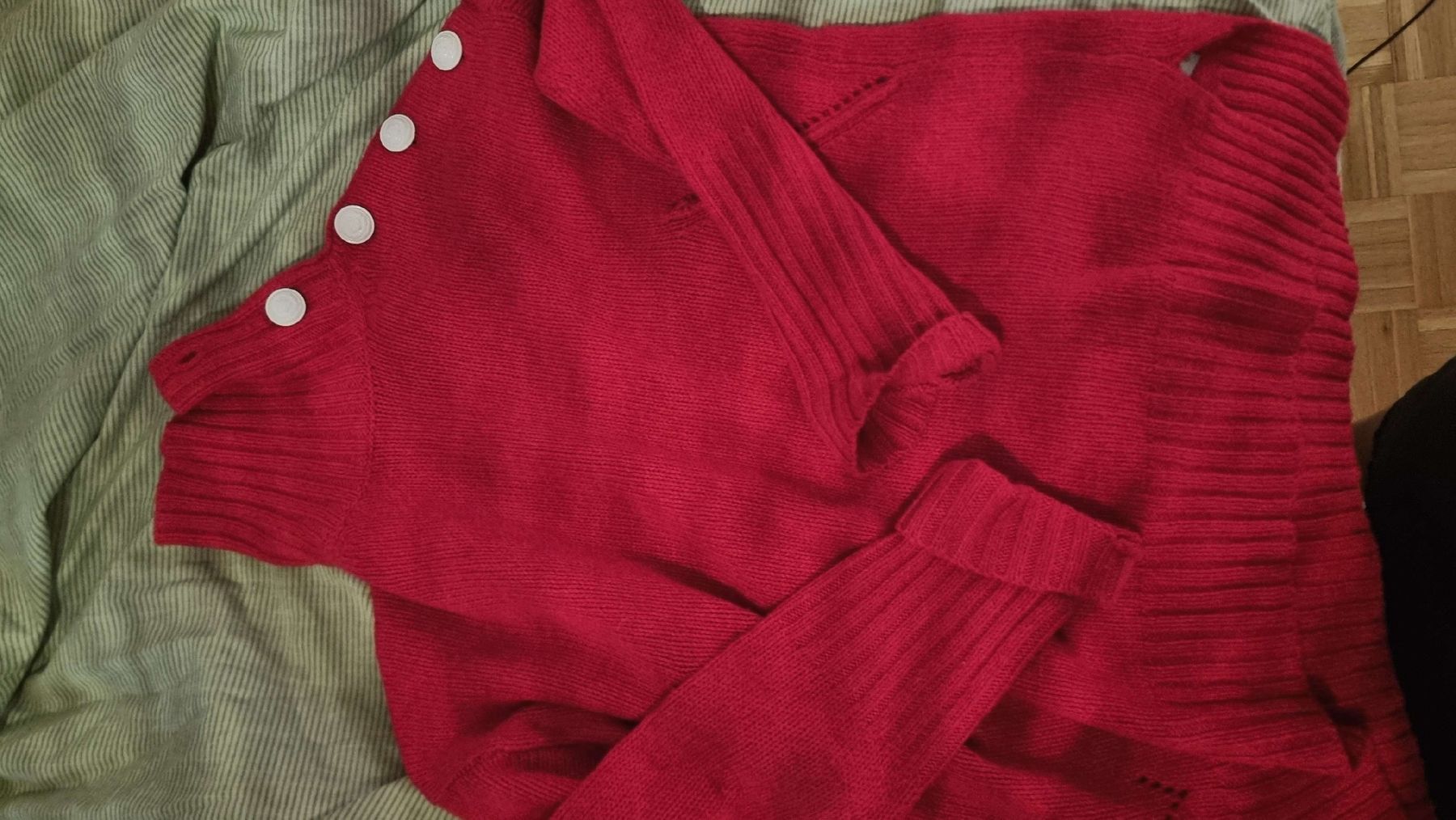 Maglioni & Felpe: Pull rouge mérinos Zadig&Voltaire – Nuovo (secondo la descrizione) da Vevey venduto da fer3ica