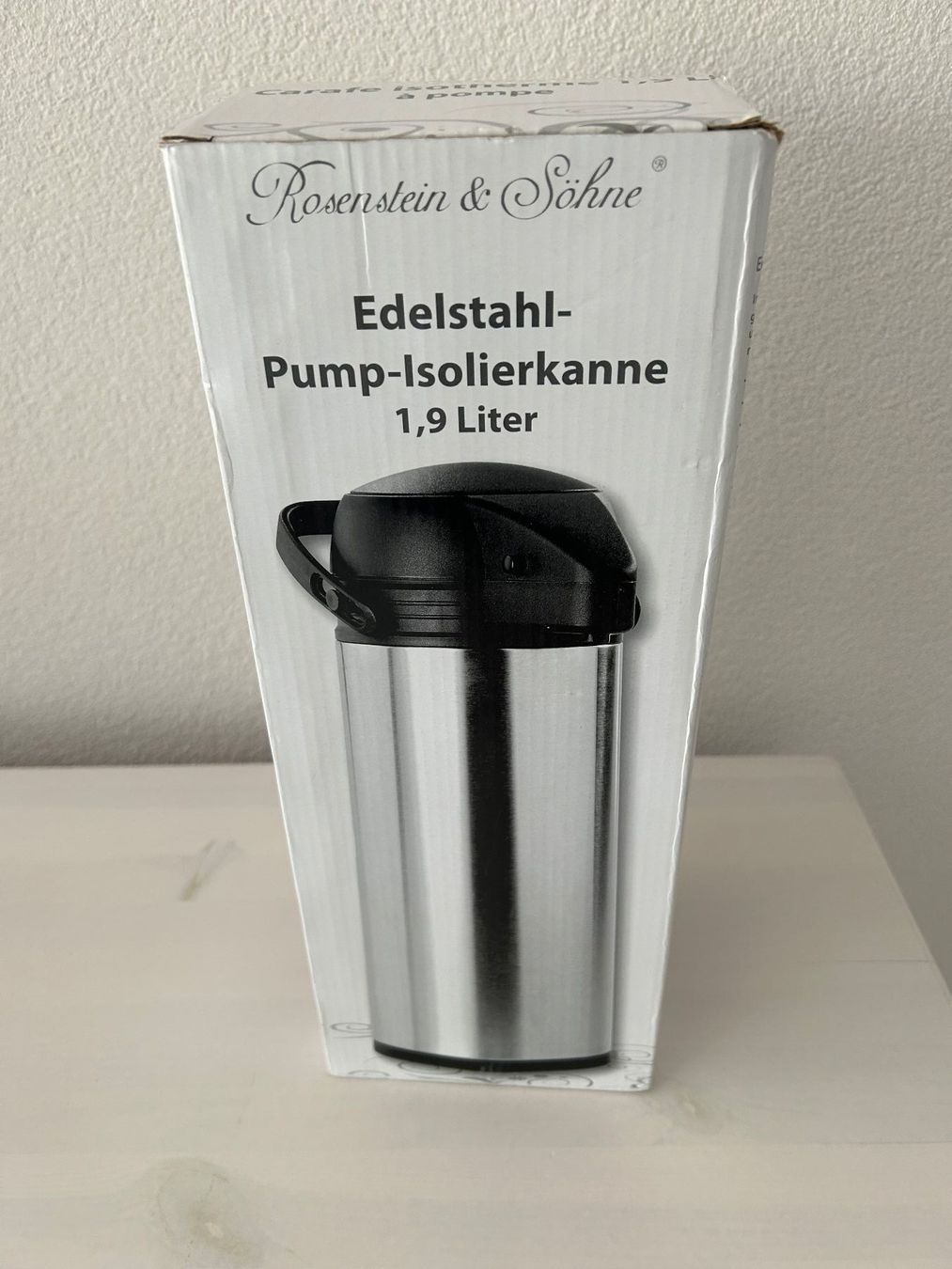 Appareils de cuisine: Edelstahl-Pump Isolierkanne – D'occasion à Wängi par Argon180 4