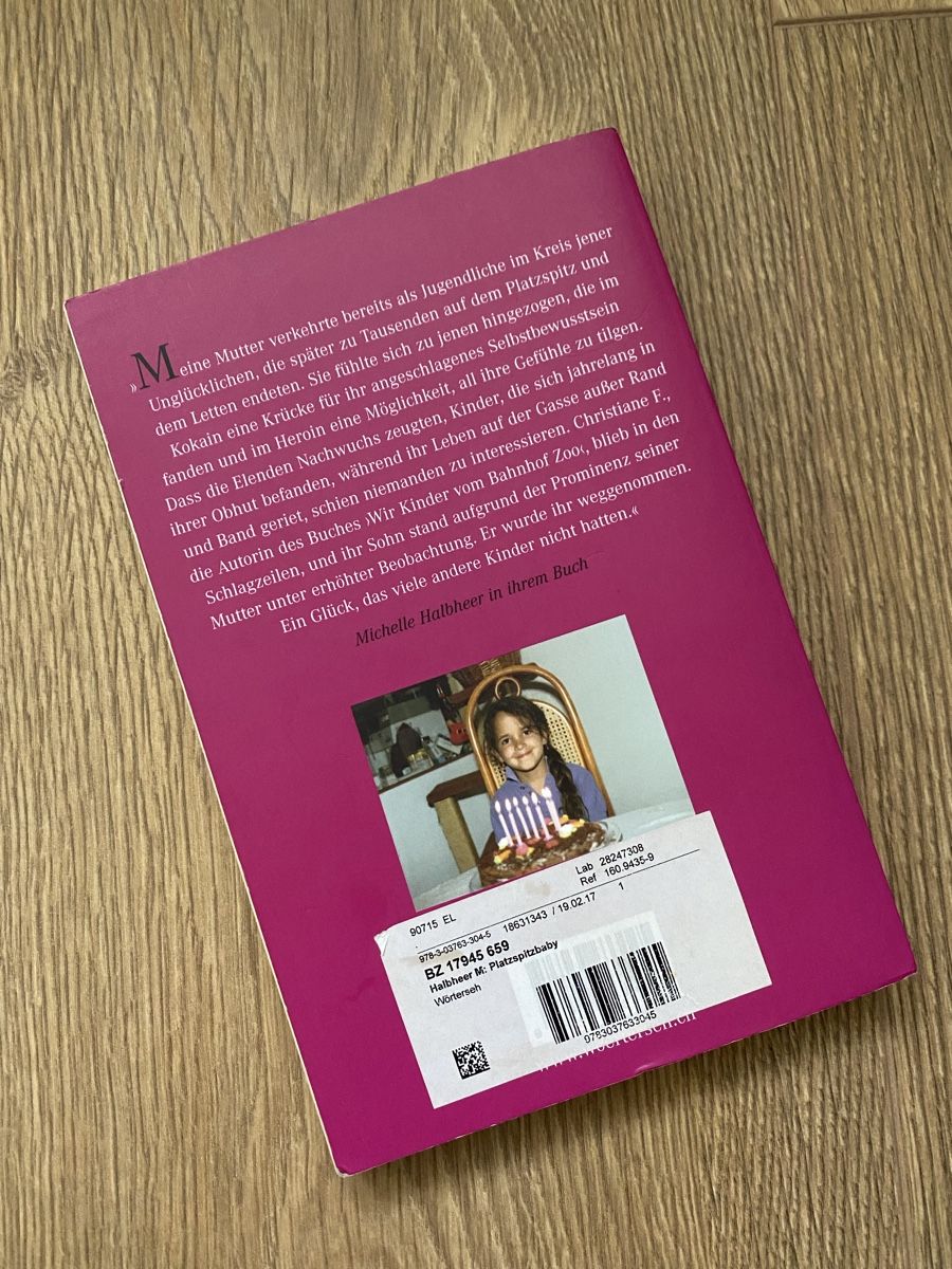 Libri: Buch Platzspitzbaby von Michelle Halbheer – Usato da Sursee venduto da van.jan 2