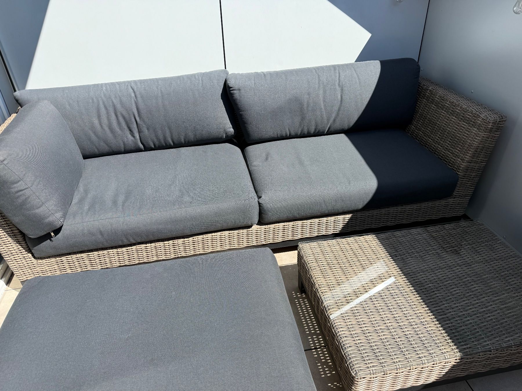 Sofas: Rattan Lounge / Gartenlounge – D'occasion à Egerkingen par mjvnts 1