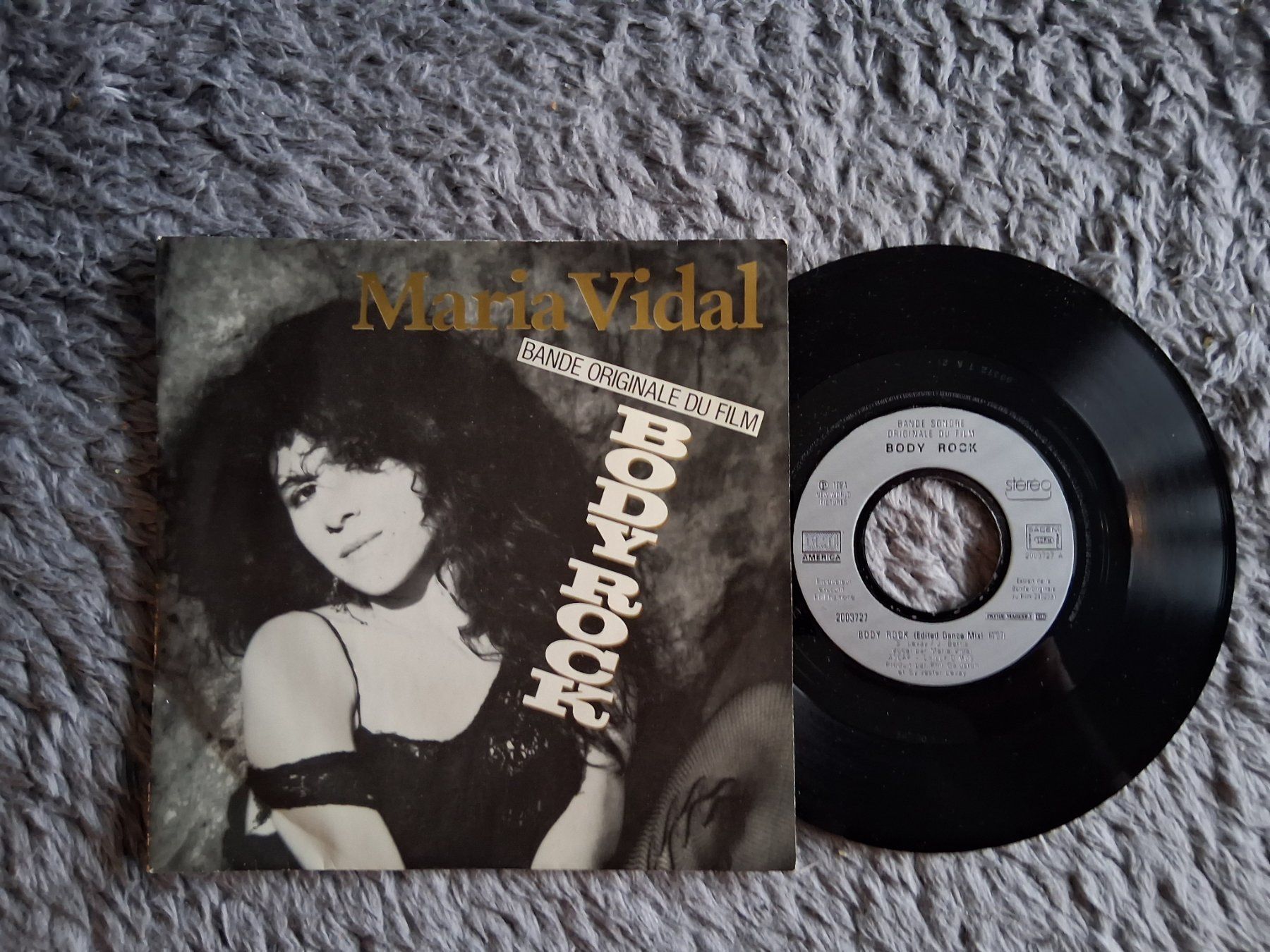 Dischi in vinile: MARIA VIDAL      BODY ROCK   7NER SINGLE – Usato da Wetzikon ZH venduto da Ramones01