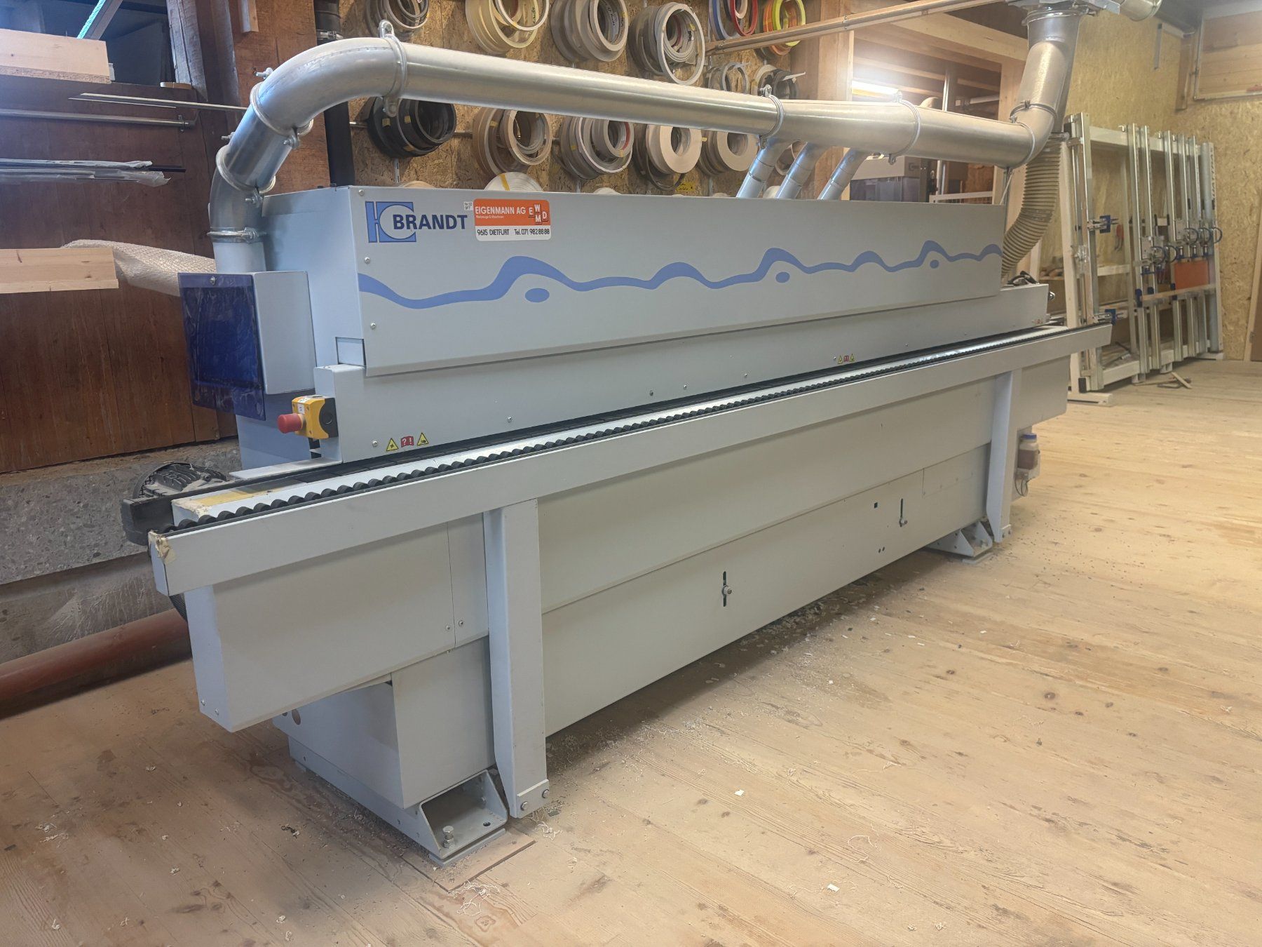 Tutte le macchine: Kantenleimmaschine Brandt – Usato da Hasliberg - Goldern venduto da pampsi