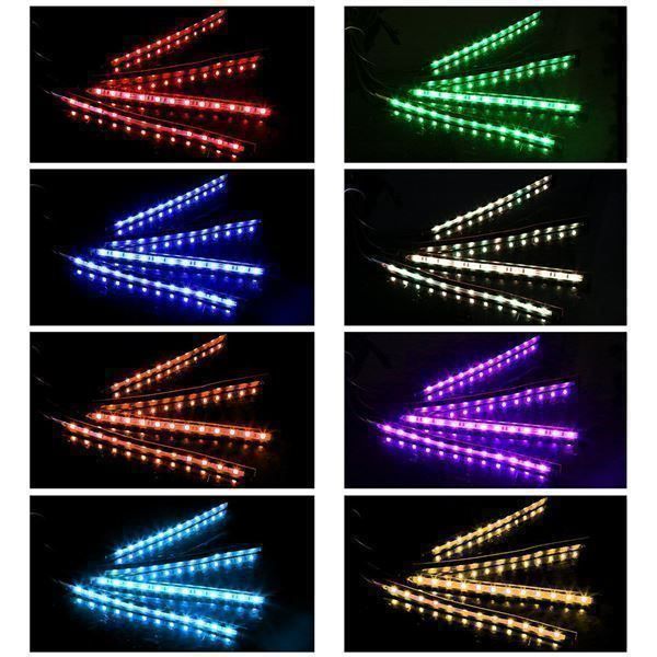 Auto LED Innenbeleuchtung RGB 8 Farben