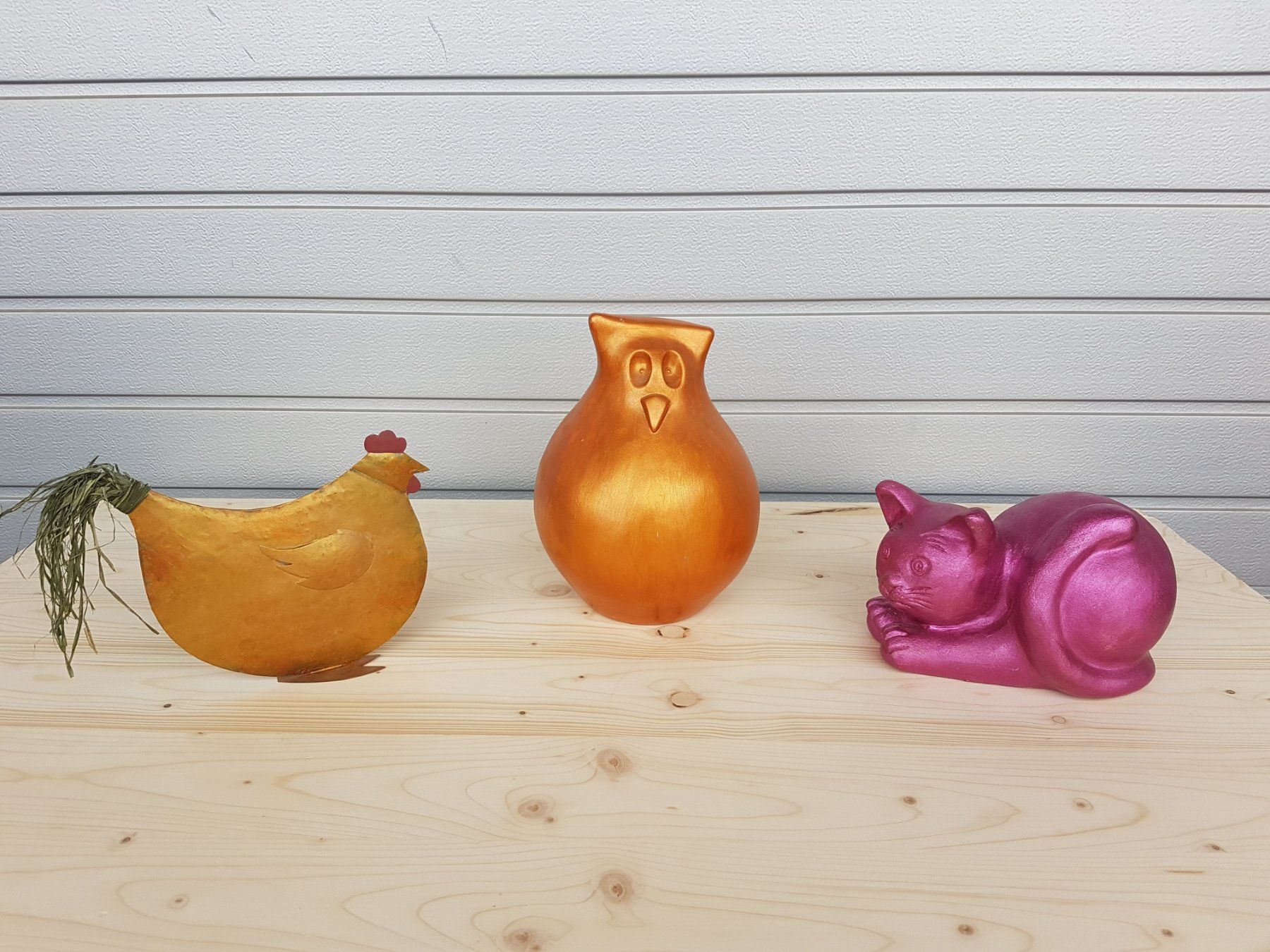 Tutte le decorazioni: Dekoration Huhn, Katze, unikat handmade – Usato da Gamprin venduto da philipp33