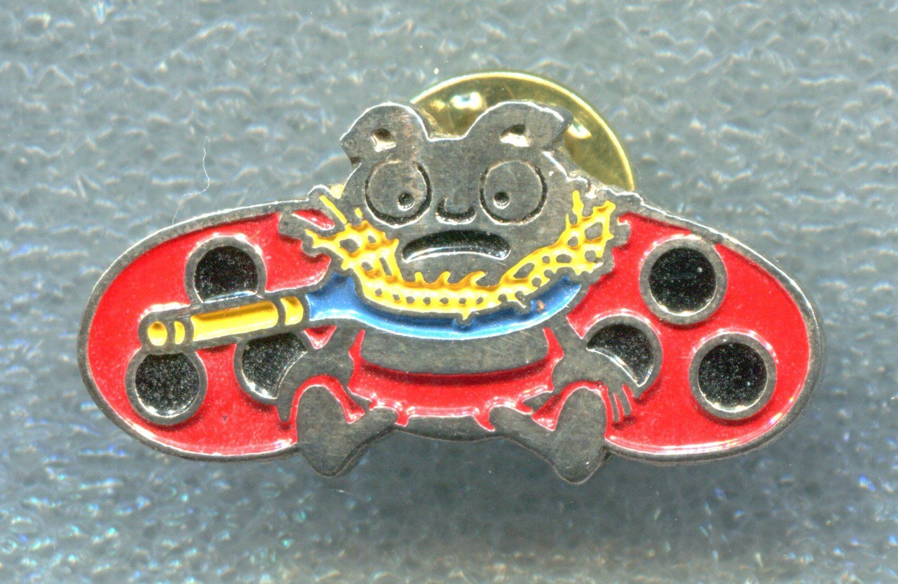 Placchette & Badge: BLICK Käfer  Tennis-Spieler – Usato da Winterthur venduto da Sammleroase