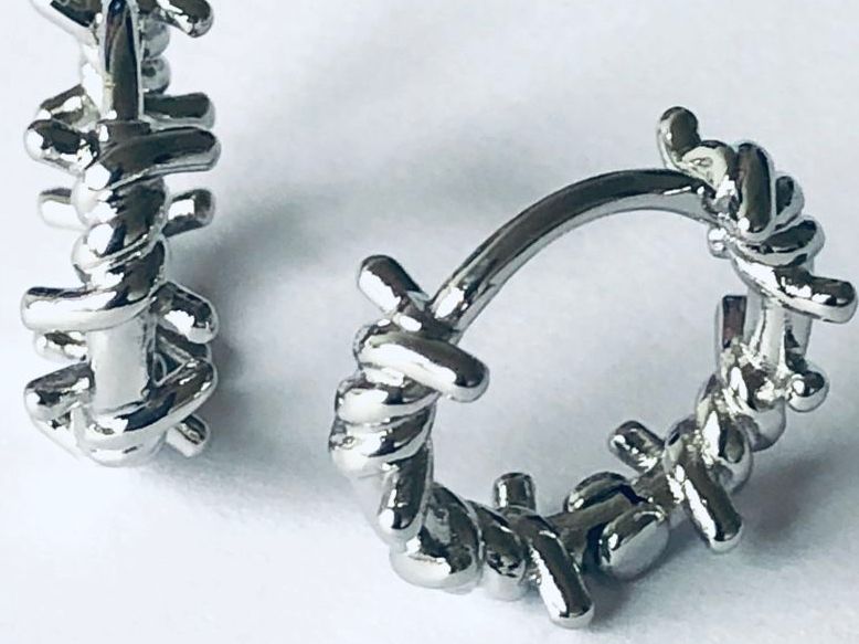 Ohrringe & -stecker: Small hoops 925 Silver Earrings. – Neu (gemäss Beschreibung) aus Dübendorf von S1973E