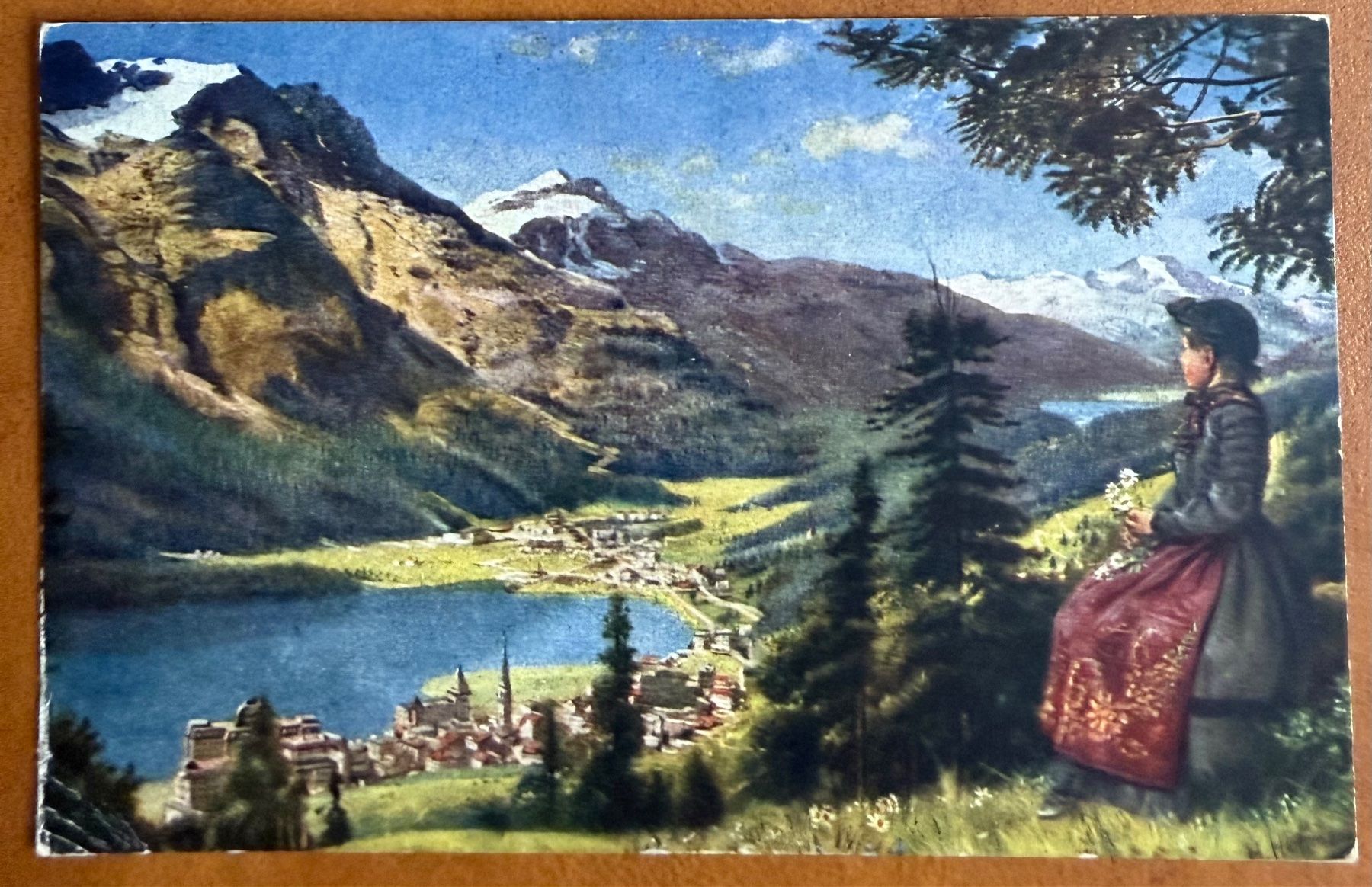 Cartes postales: St. Moritz - Frau - 1922 – D'occasion à Lutry par Ediego