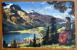 St. Moritz - Frau - 1922