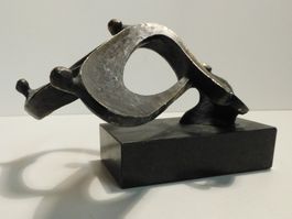 Skulptur Bronze Skulptur Werbe Figur