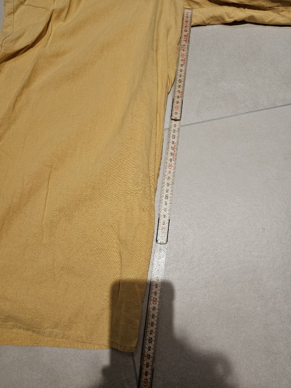 Mango Jumpsuits: Mango Leinenoverall gelb gr.XL – Gebraucht aus Allschwil von na.wi.90 6